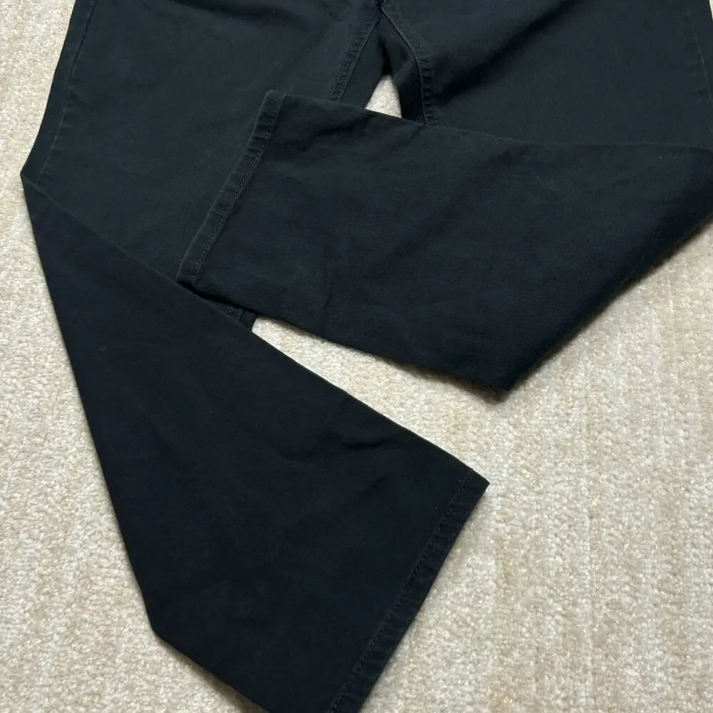 Levi's 541 Athletic Taper Jeans Mens 38x30 Black Stretch Denim Red Levi's tab